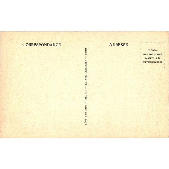 Menton Vintage Postcard Une Vieille Rue Donkey Basket Scene 826 Levy & Neurdein - Picture 2 of 2